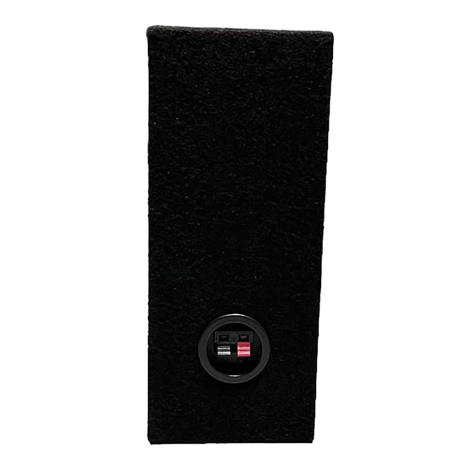 King Boxes ASHALLOWS12 12-In. Single-Speaker Slim Black Carpeted Enclosure for Trucks - Image 4