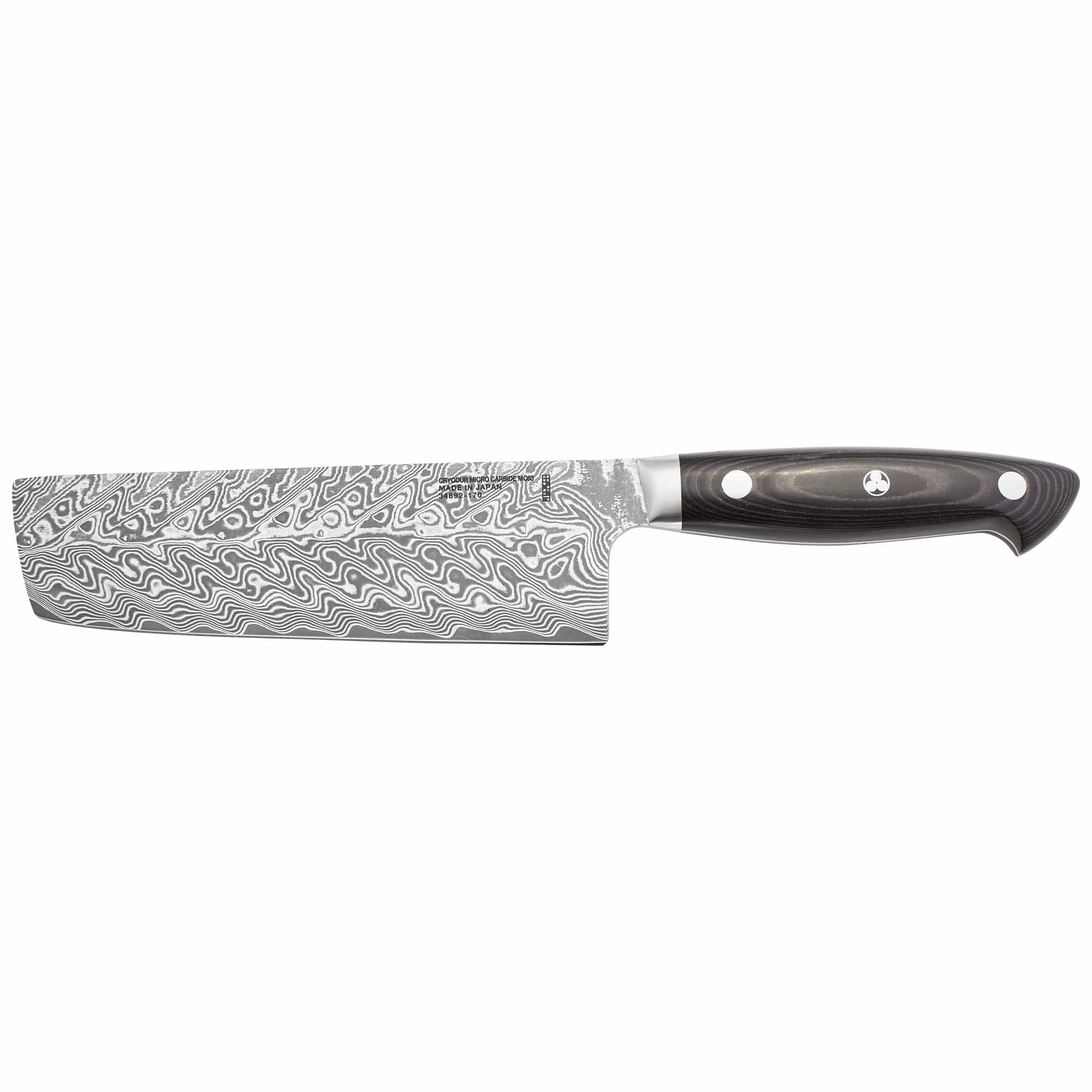 Kramer by Zwilling Euroline Damascus Collection 6.5-inch Nakiri Knife - Image 2