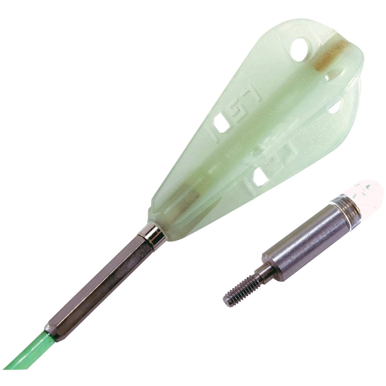 Labor Saving Devices 30-Ft. Creep-Zit FiberFuse Luminous Wire-Running Rod Kit, 81-230 - Image 2
