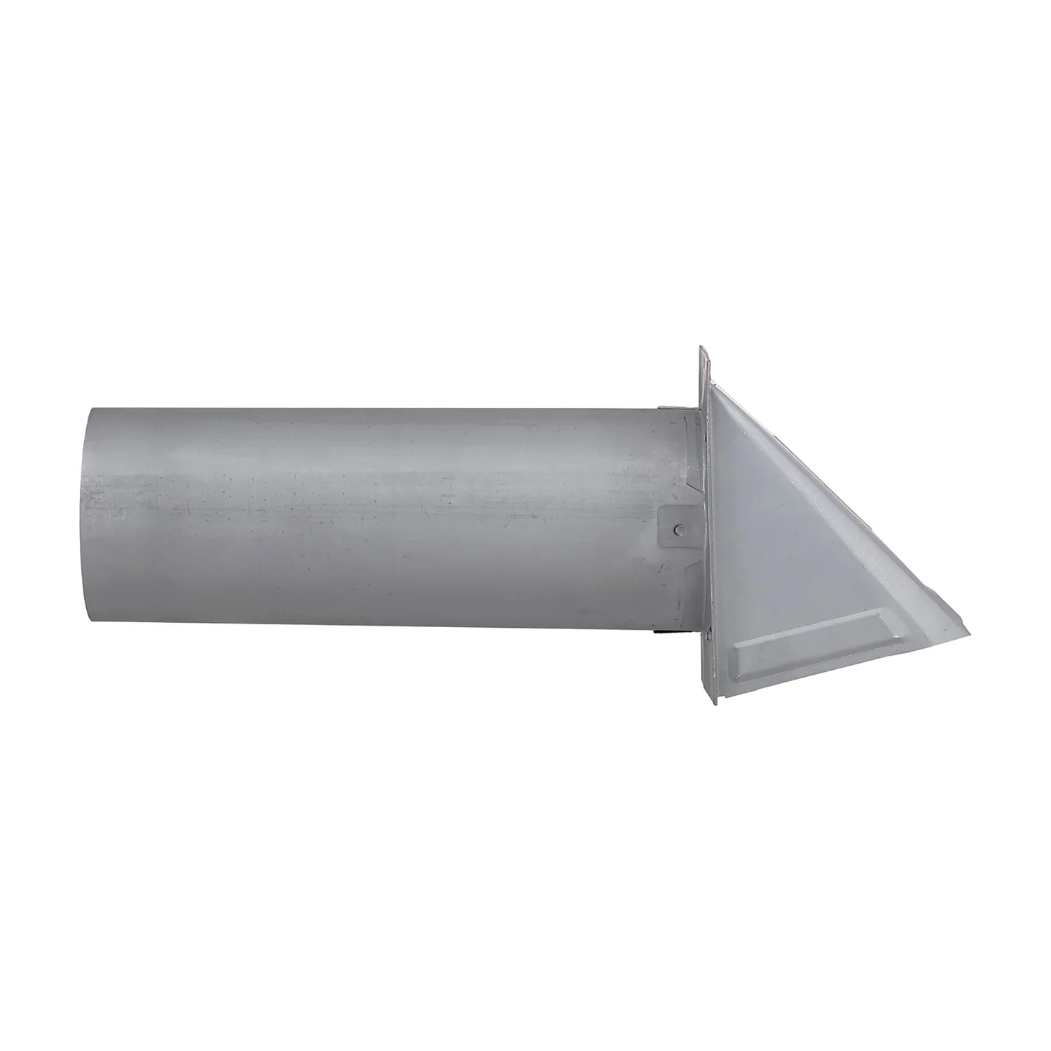 Lambro 4-In., 26-Gauge Paint-Grade Steel Wall Exhaust Hood Vent with Damper, Wire Mesh Screen, and 11-In. Pipe, EC-34400GMS-PG - Image 5
