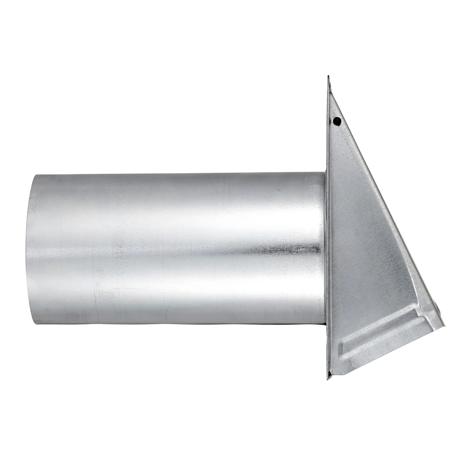 Lambro 6-In. 26-Gauge Galvanized Steel Wall Exhaust Hood Bath Fan Vent with Damper, Wire Mesh Screen, and 11-In. Pipe, 3460GMS-11 - Image 5