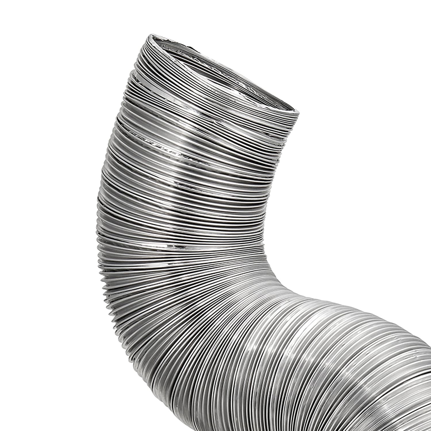 Lambro 8-Ft. Flexible Aluminum Semi-Rigid Double-Lock Air Duct, 10 In. Diameter - Image 3