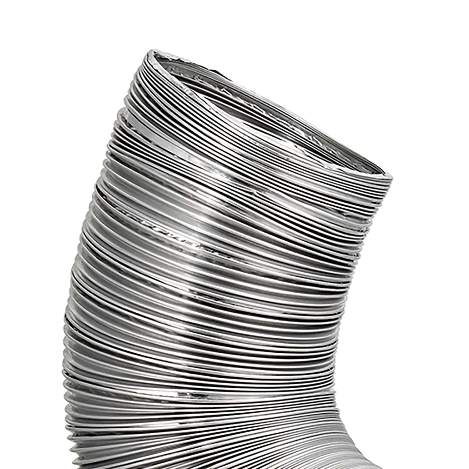 Lambro 8-Ft. Flexible Aluminum Semi-Rigid Double-Lock Air Duct, 3 In. Diameter - Image 3