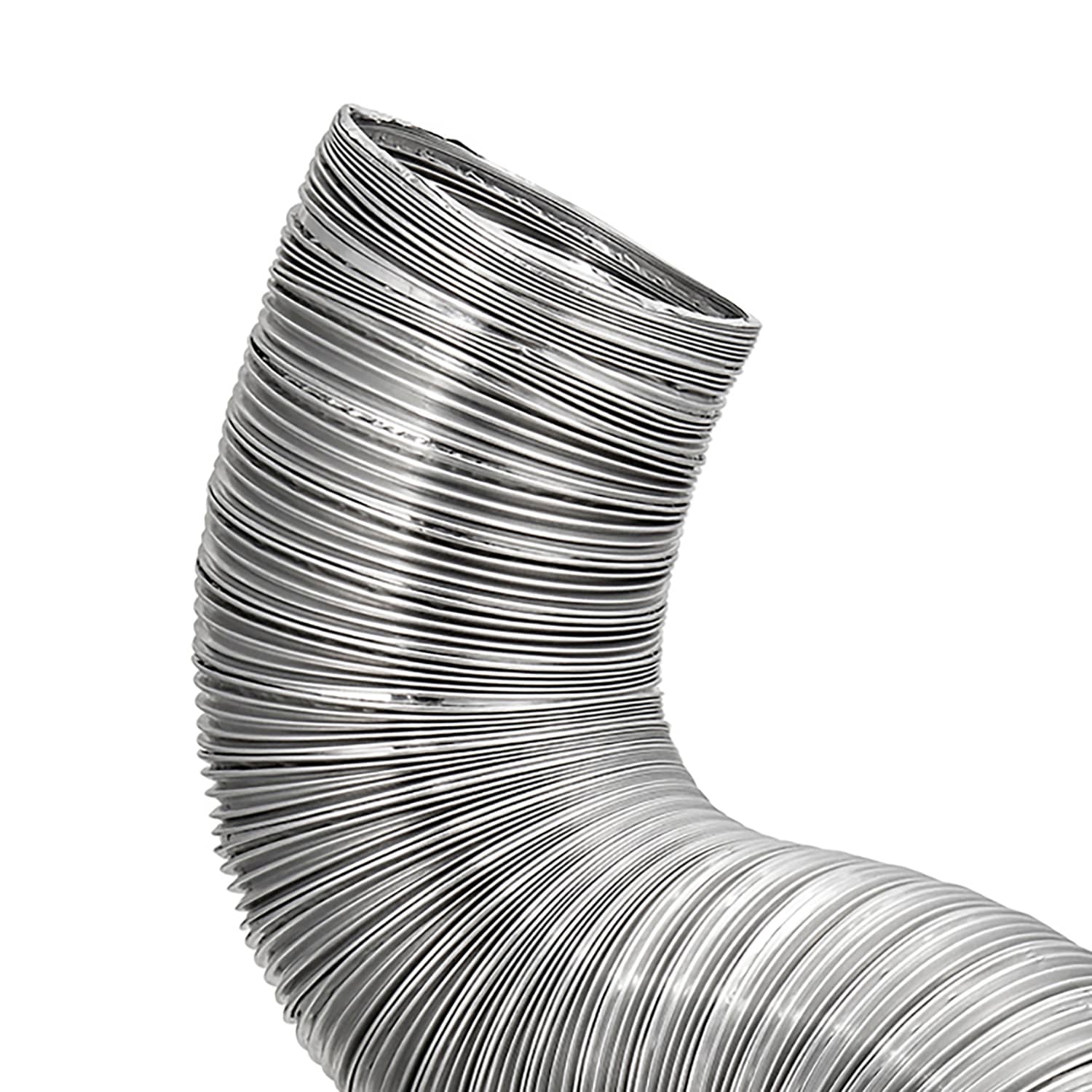 Lambro 8-Ft. Flexible Aluminum Semi-Rigid Double-Lock Air Duct, 4 In. Diameter - Image 4