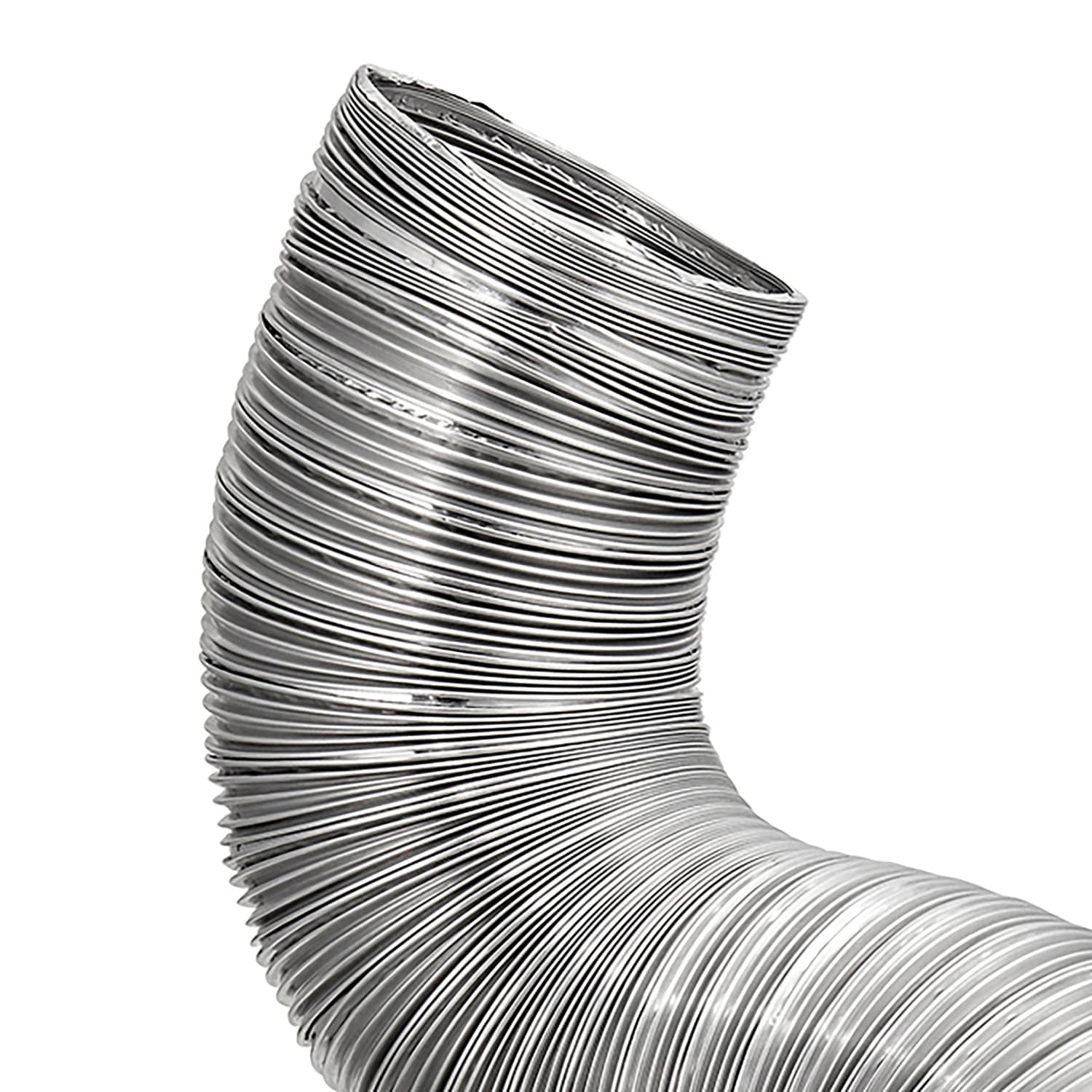 Lambro 8-Ft. Flexible Aluminum Semi-Rigid Double-Lock Air Duct, 6 In. Diameter - Image 3