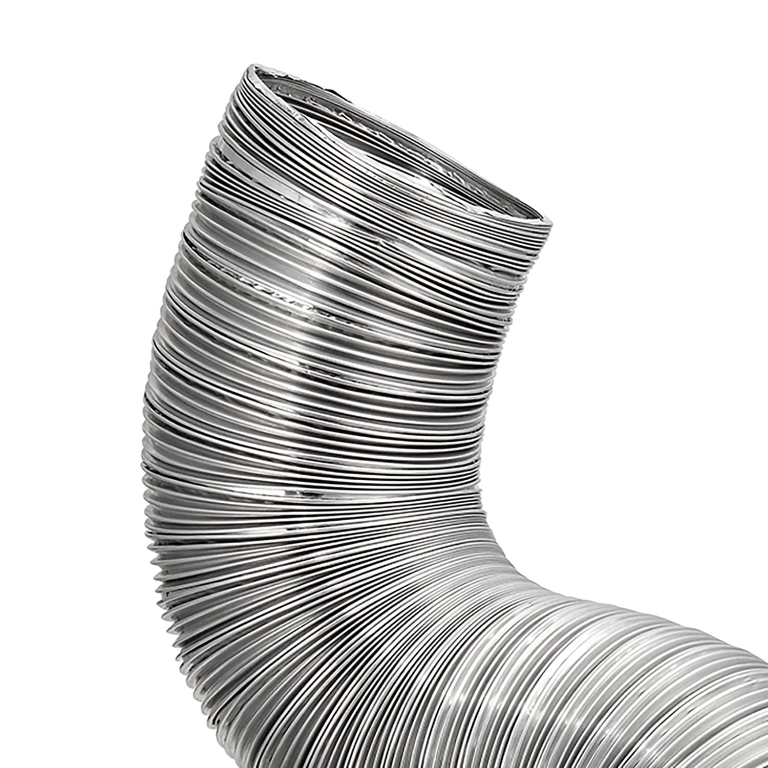 Lambro 8-Ft. Flexible Aluminum Semi-Rigid Double-Lock Air Duct, 8 In. Diameter - Image 3