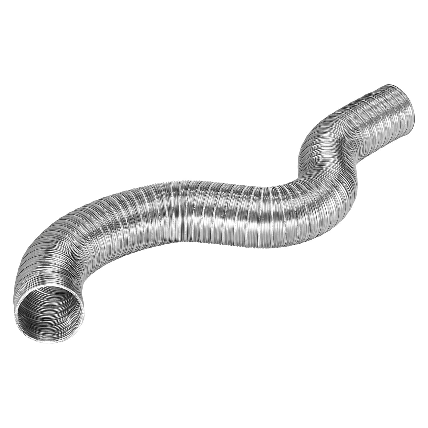 Lambro 8-Ft. Flexible Semi-Rigid Aluminum Duct, 10 In. Diameter