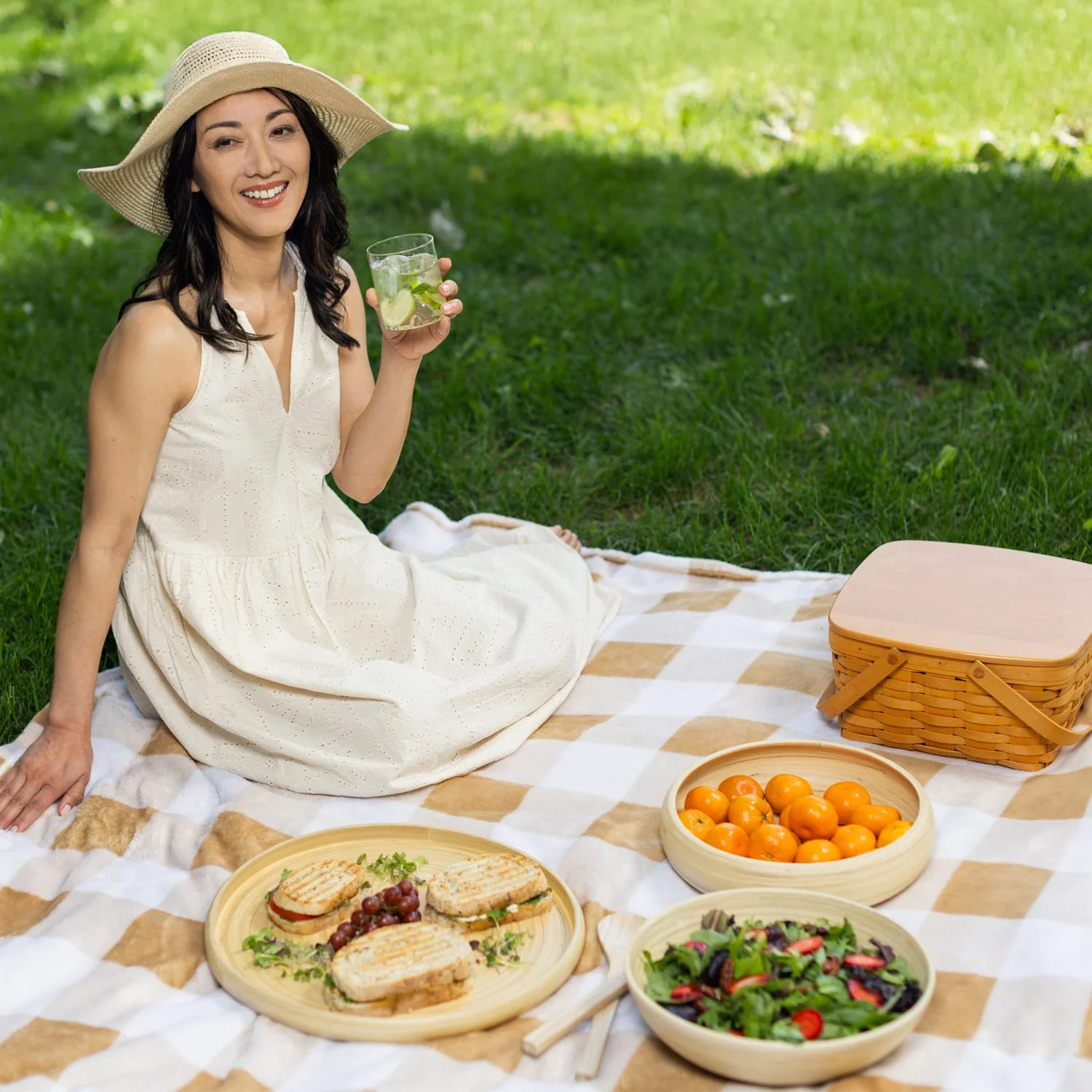 LEXA by Joyce Chen 12-In. Bamboo Fruit Bowl, Natural - Image 4