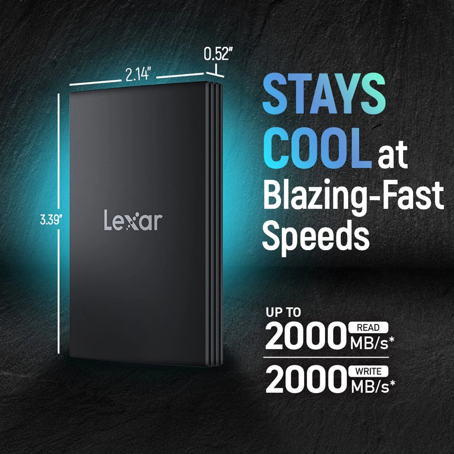 Lexar ARMOR 700 USB 3.2 Portable SSD, 2 TB - Image 4