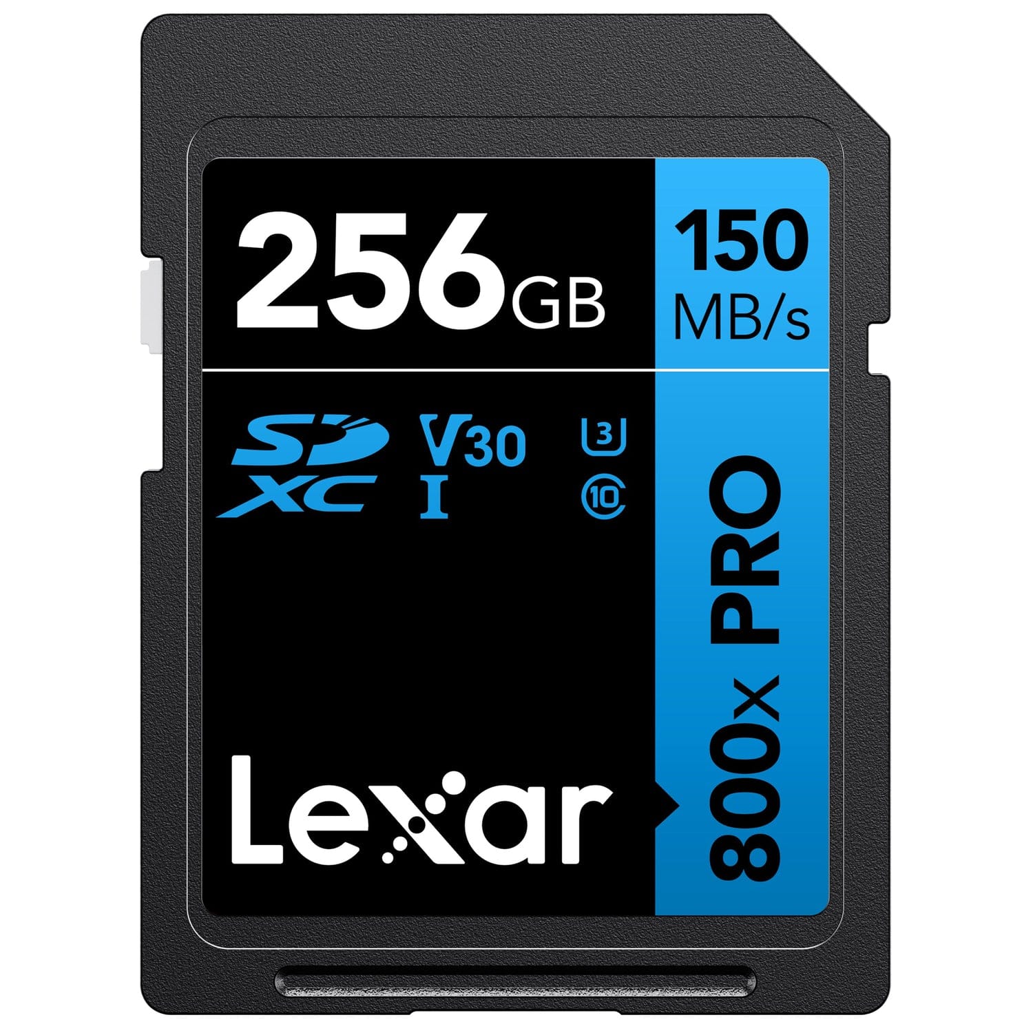 Lexar BLUE Series High-Performance 800x PRO SDHC/SDXC UHS-I Card, 256 GB