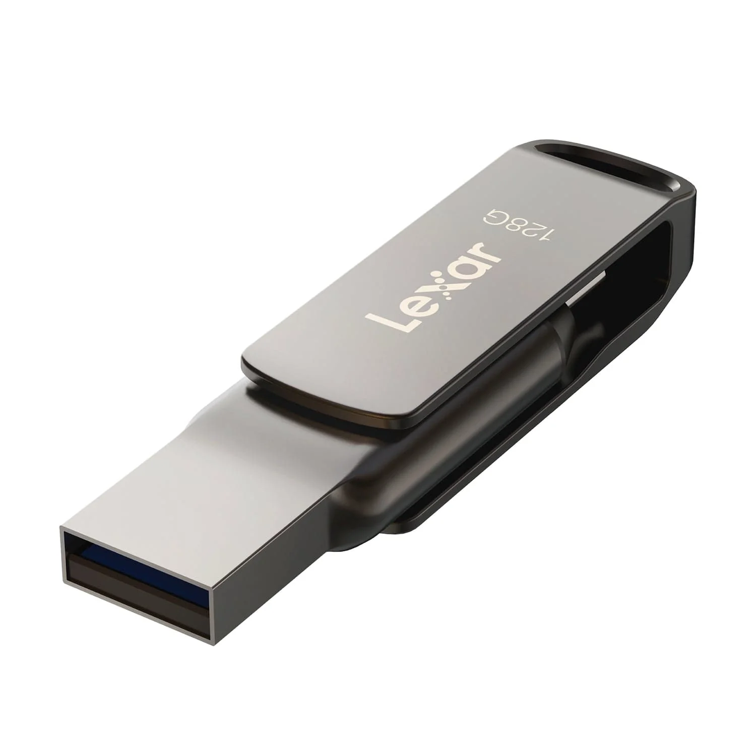 Lexar JumpDrive D400 USB 3.1 Dual Drive with USB-C and USB-A Connectors, 128 GB - Image 3