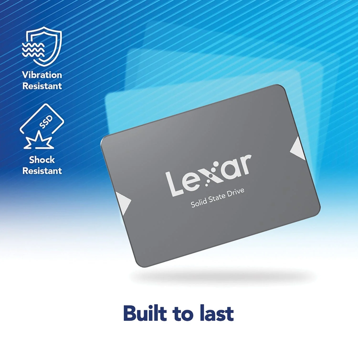 Lexar NS100 2.5-In. SATA III, 6 GB/s Solid-State Drive, 128 GB - Image 3
