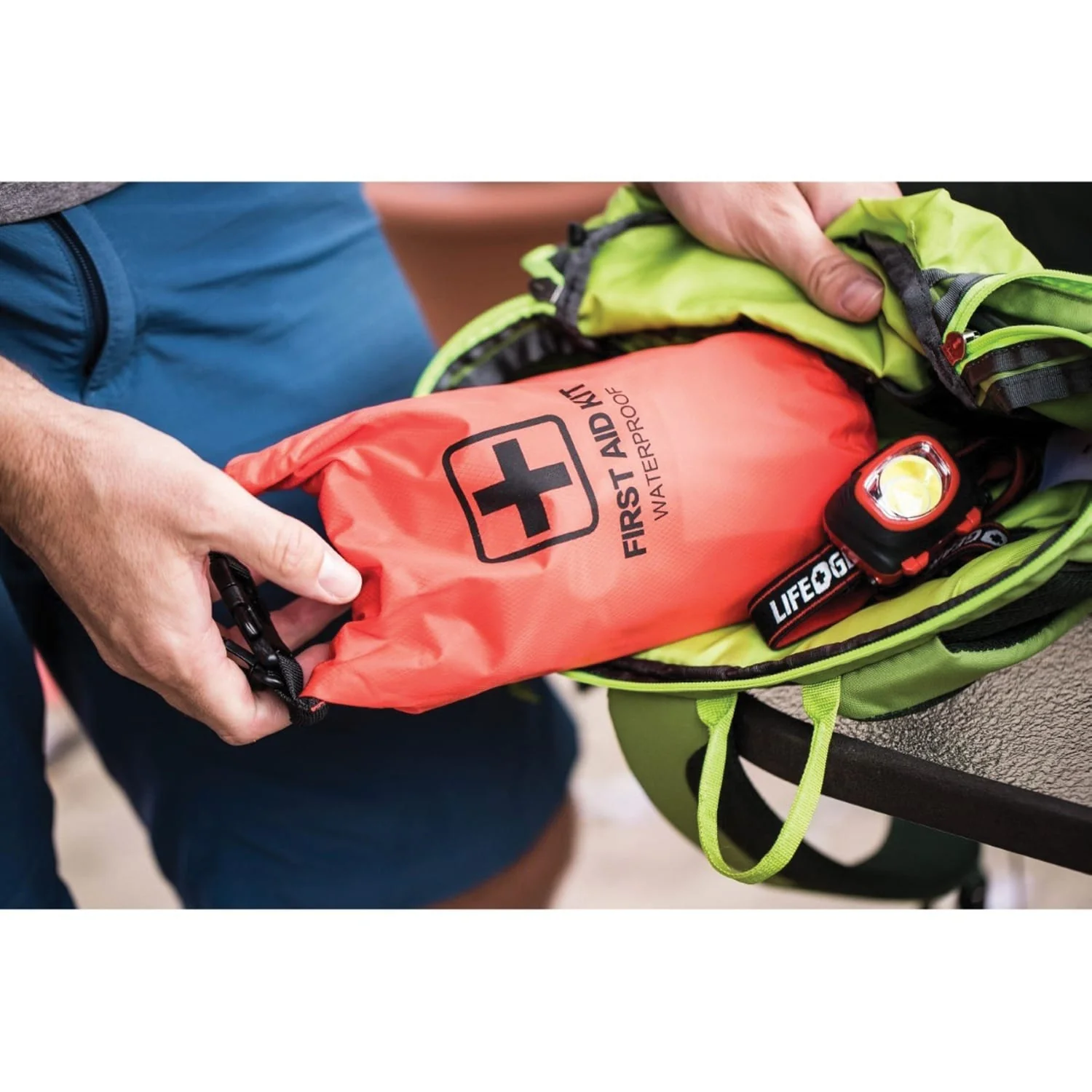 LifeGear 130-Piece Dry Bag First Aid and Survival Kit - Image 2