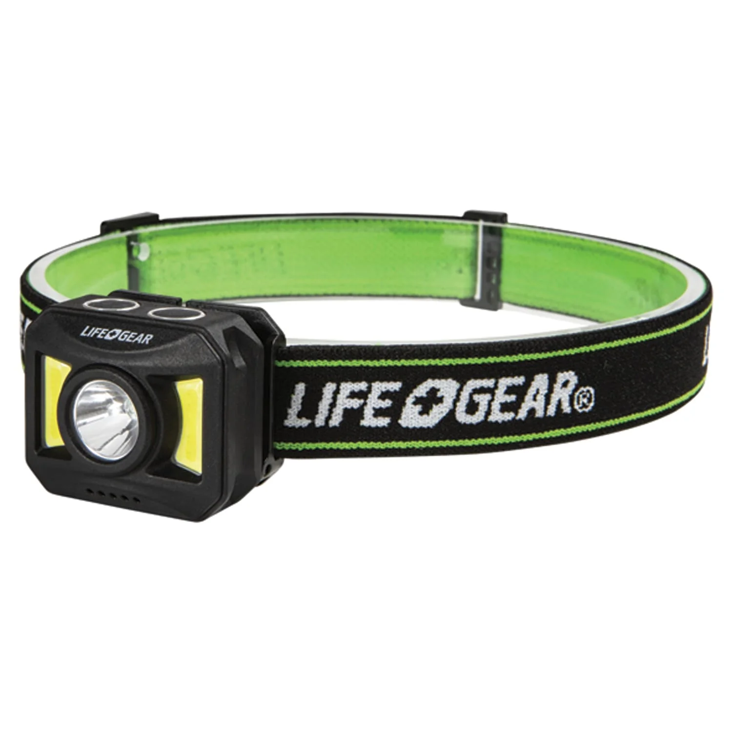 LifeGear Adventure 300-Lumen Rechargeable Headlamp