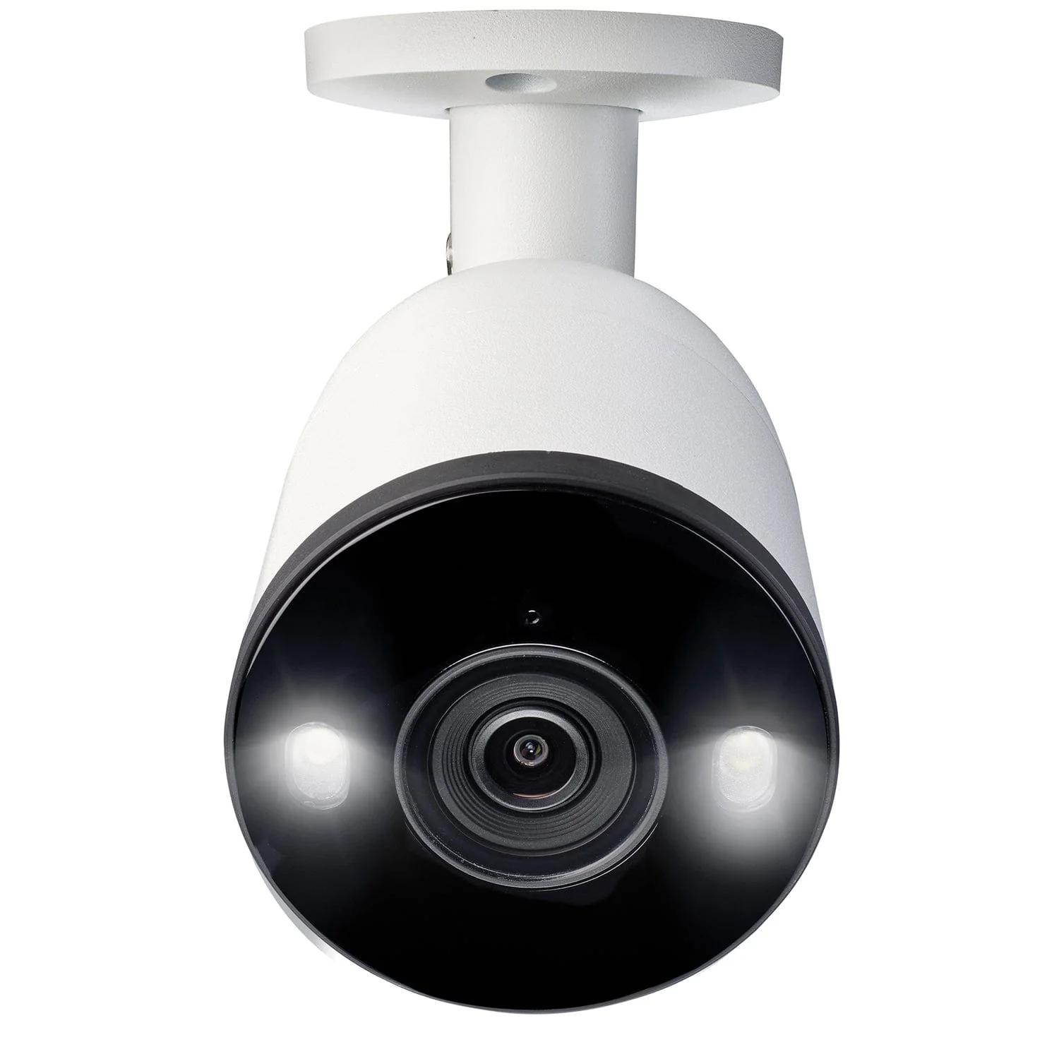 Lorex 4K Ultra HD Wired Analog Indoor/Outdoor Add-on IP Bullet Security Camera with Smart Deterrence