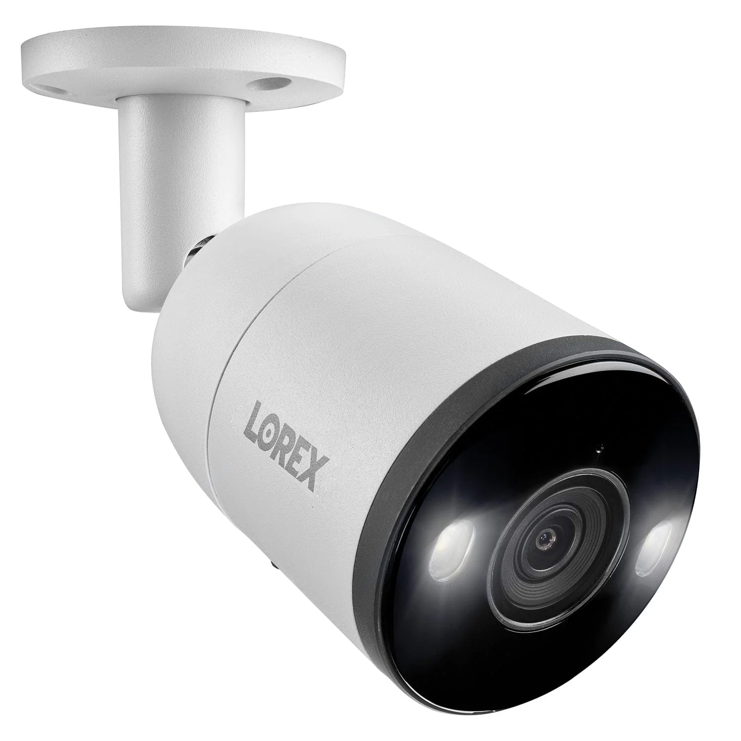 Lorex 4K Ultra HD Wired Analog Indoor/Outdoor Add-on IP Bullet Security Camera with Smart Deterrence - Image 2