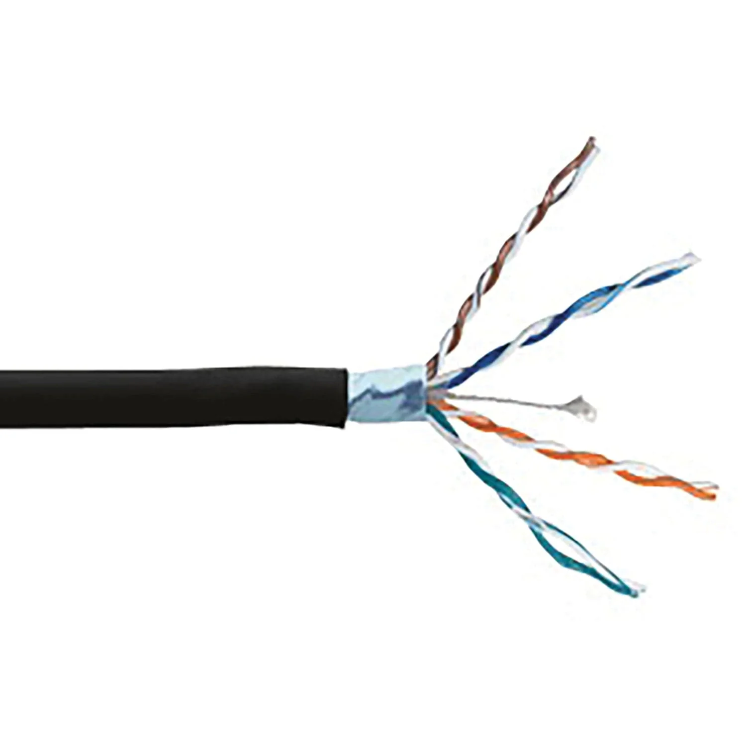 Lorex CAT-6 Outdoor Extension Cable for IP Cameras, Black, 300 Ft. - Image 2