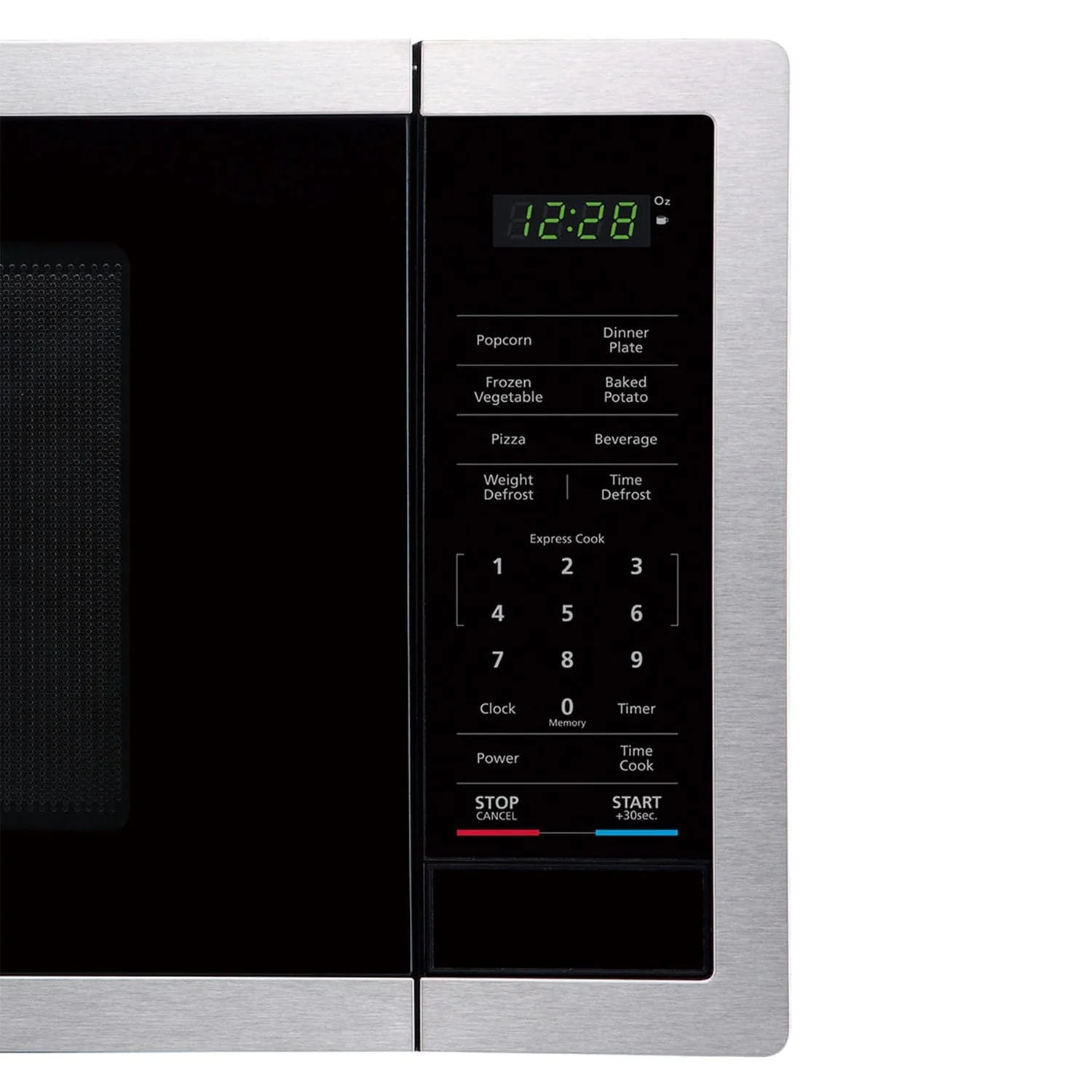 Magic Chef 0.9-Cu. Ft. 900-Watt Countertop Digital Touch Microwave, Silver - Image 5