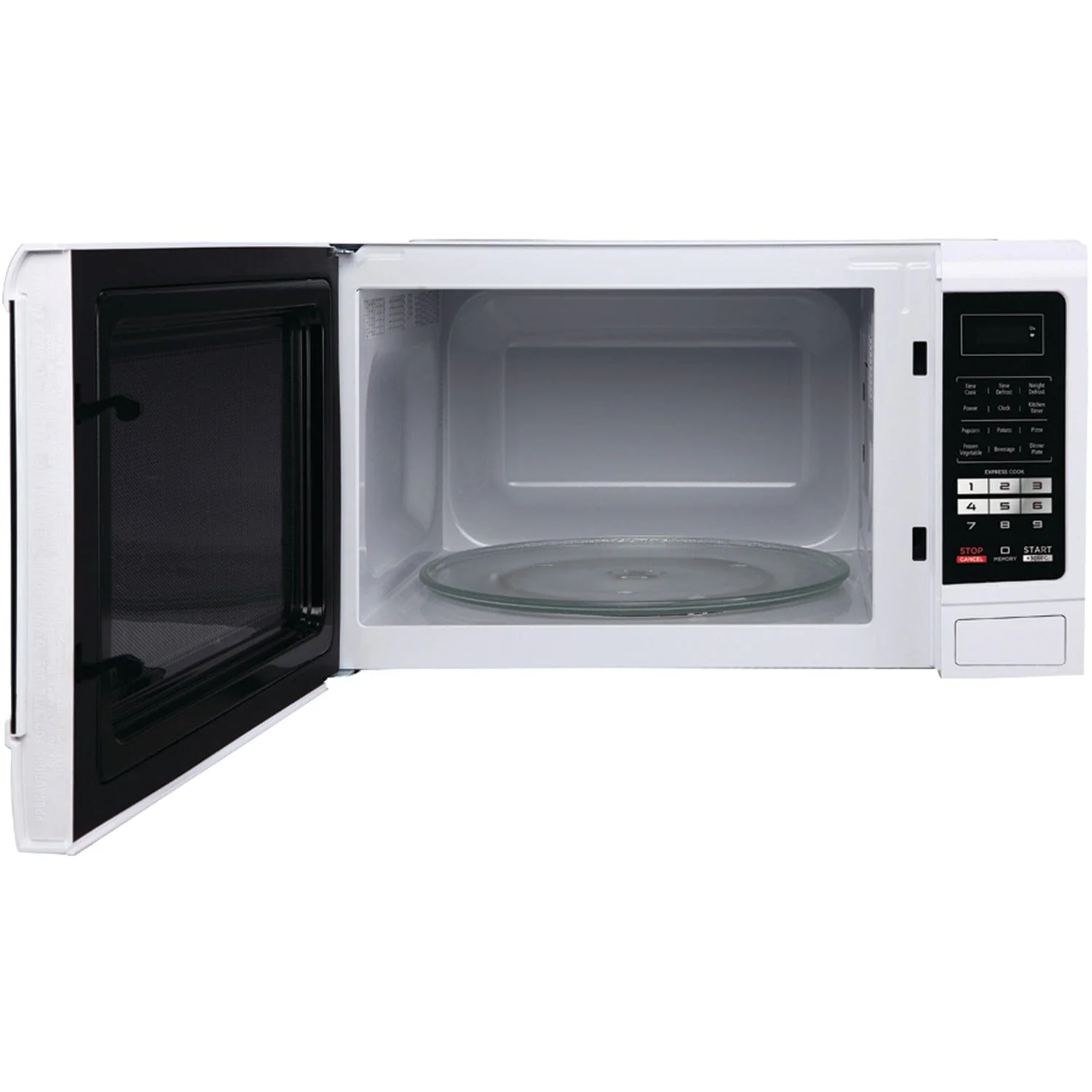 Magic Chef 1.6 Cubic-ft Countertop Microwave, White - Image 2