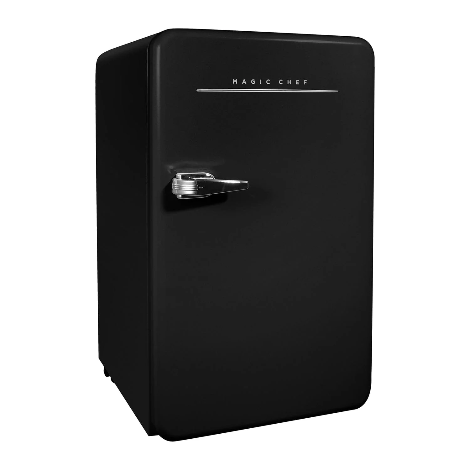 Magic Chef 3.2-Cu. Ft. ENERGY-STAR Certified Retro Mini Fridge with Manual Defrost, Black - Image 2