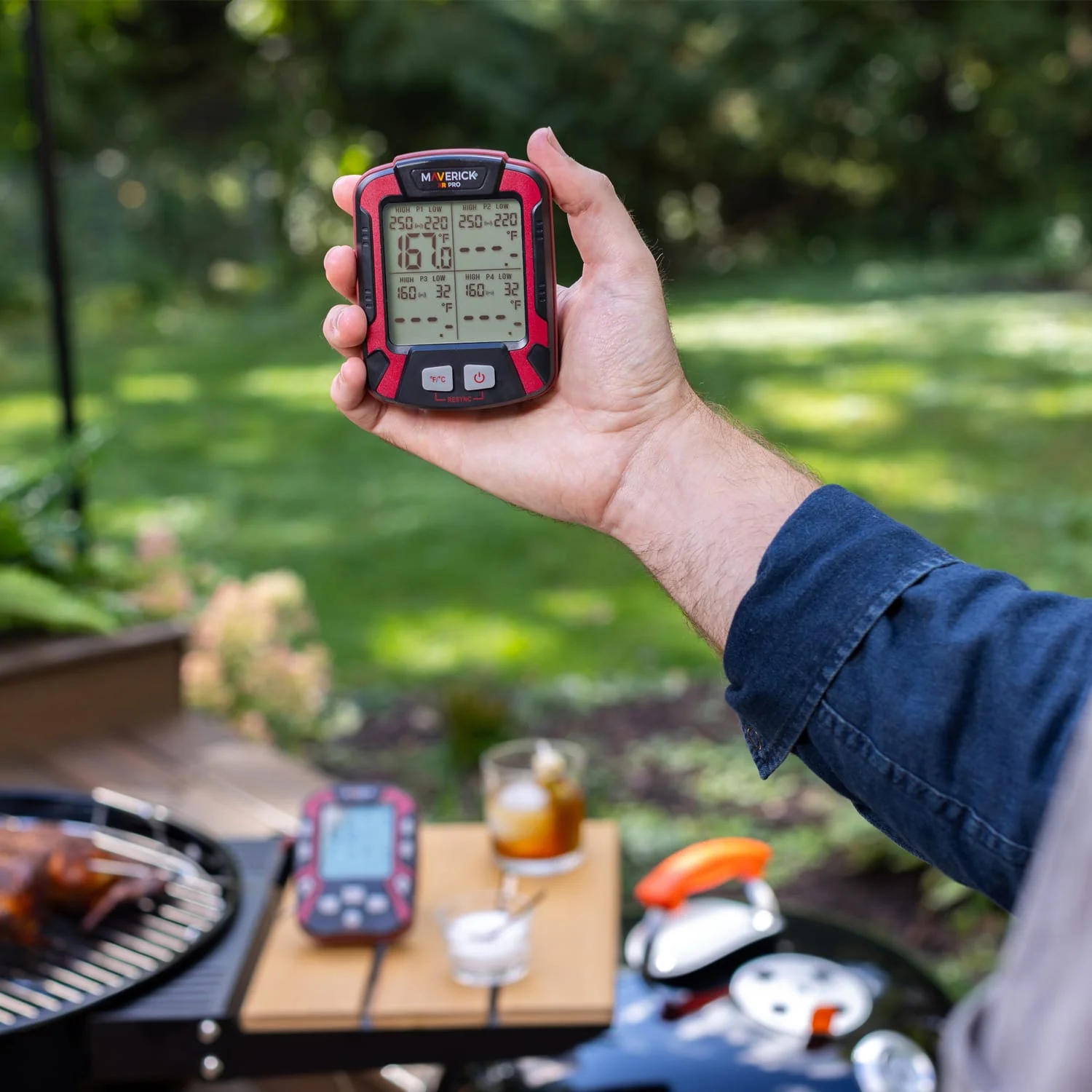 Maverick Extended-Range Professional Wireless Thermometer, 4 Probes - Image 3