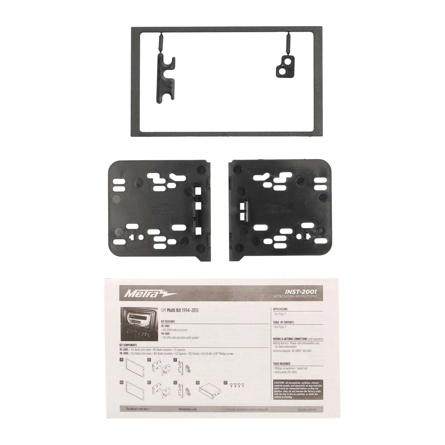 Metra Double-DIN Multi Kit for 1994 through 2012 GM - Image 4