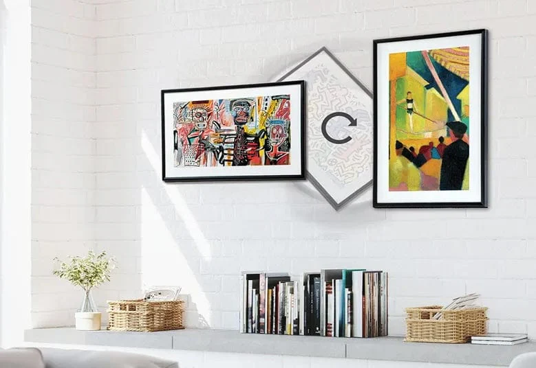 Meural Canvas Swivel Mount, Works Canvas, Canvas II - Image 3