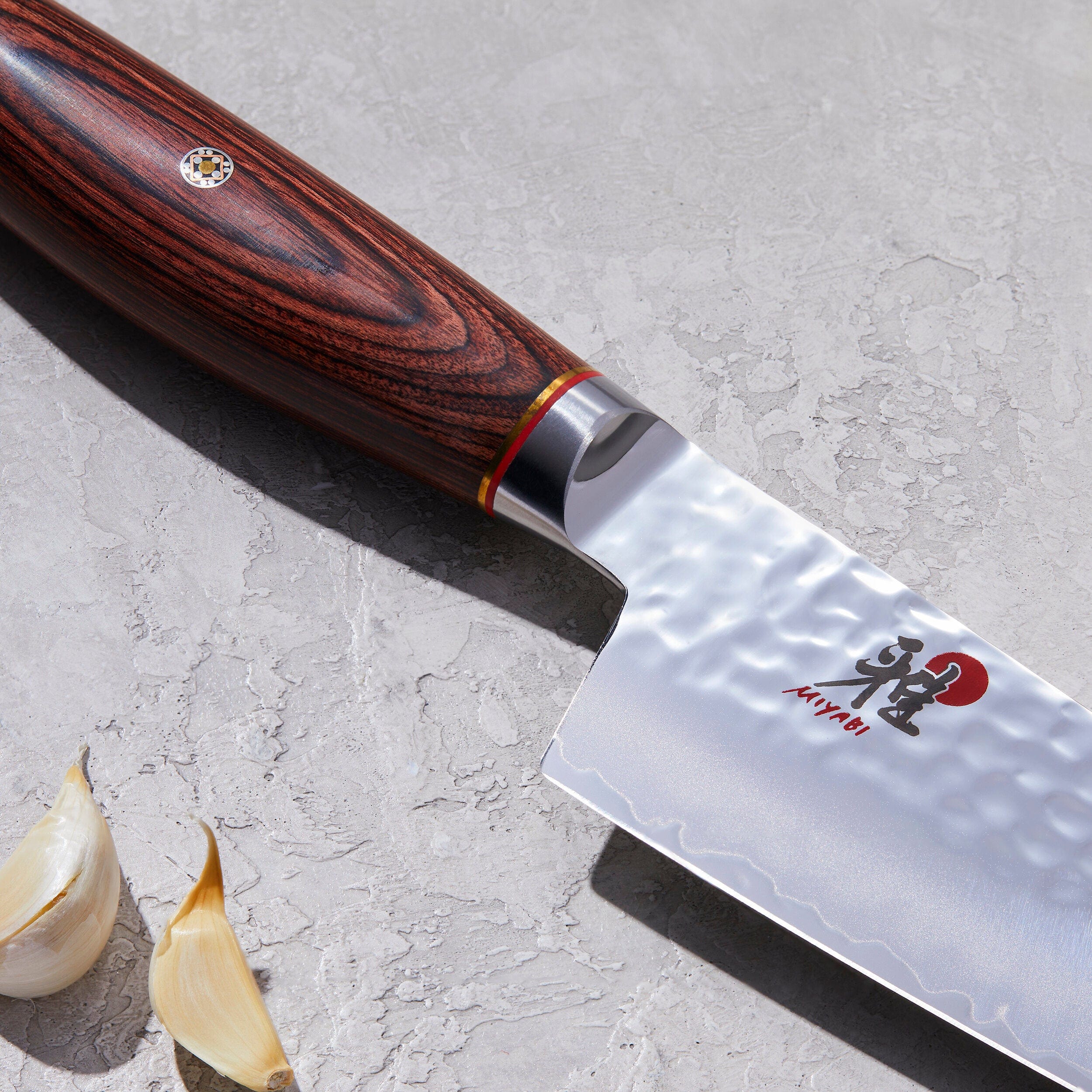 Miyabi Artisan 7-inch Rocking Santoku Knife - Image 5