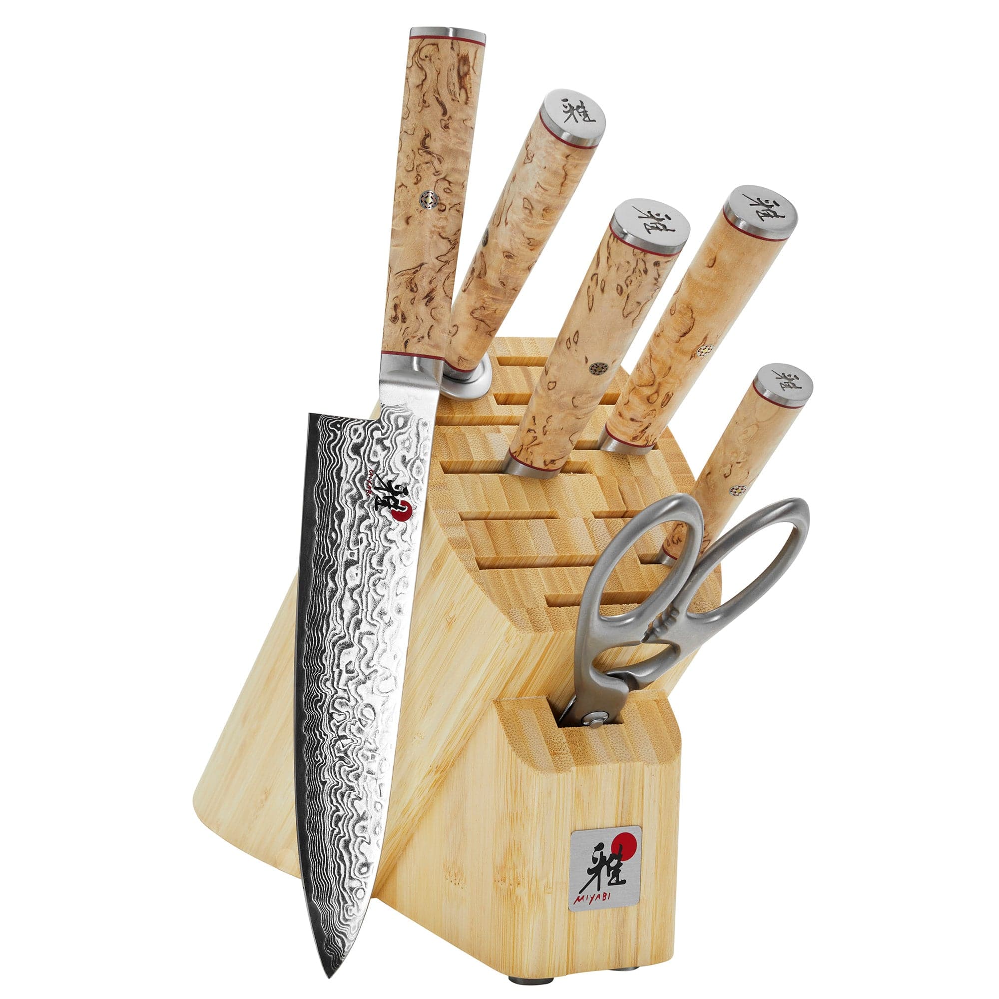 Miyabi Birchwood SG2 7-pc Knife Block Set - Image 2