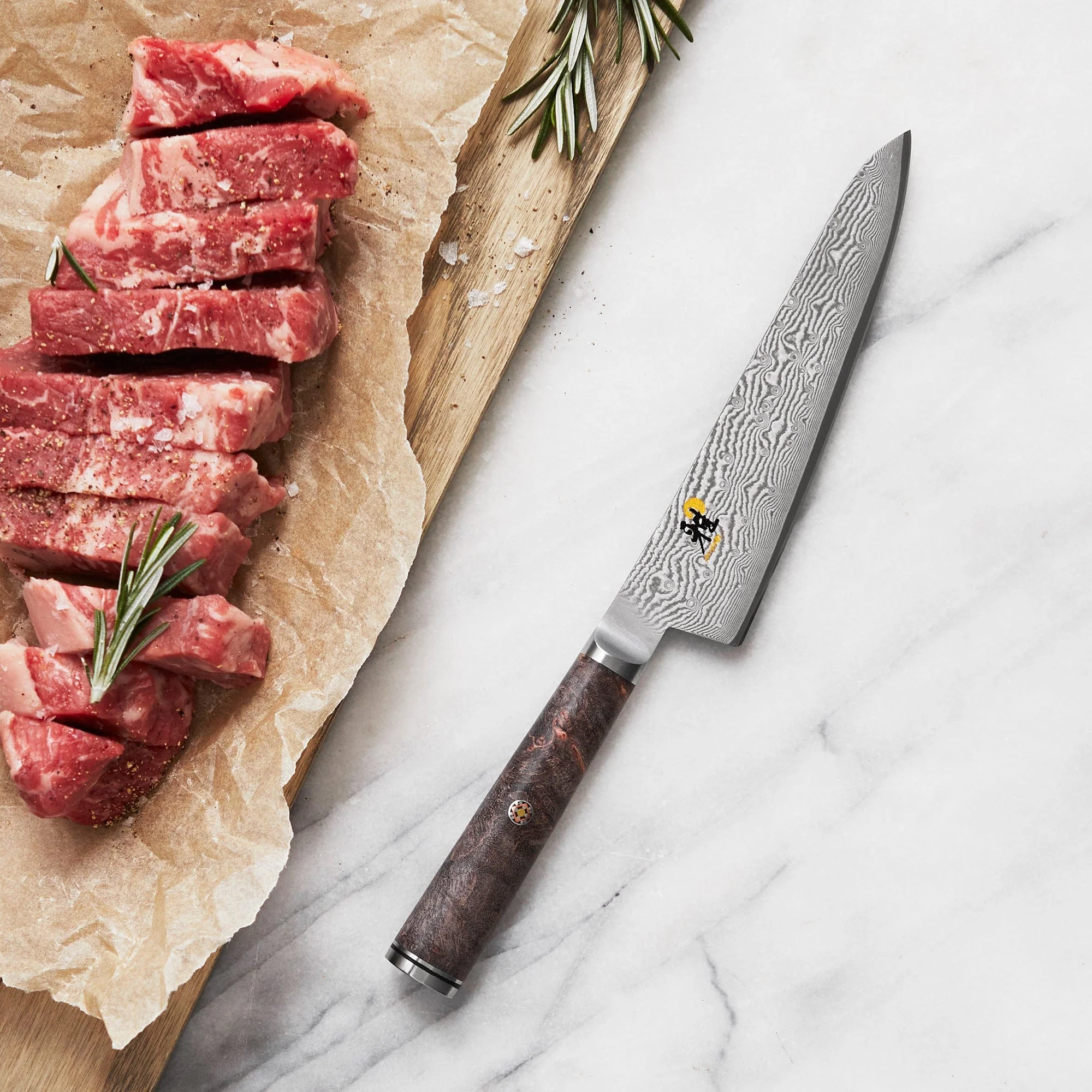 Miyabi Black 5000MCD67 5.25-inch Prep Knife - Image 2