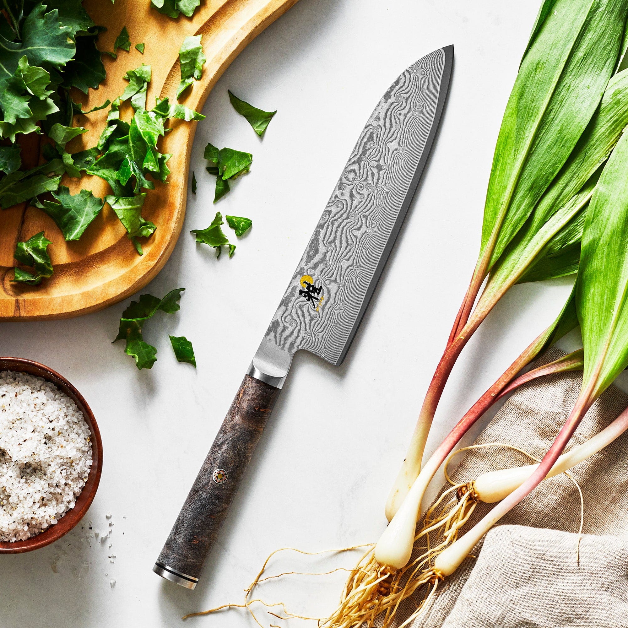 Miyabi Black 5000MCD67 5.5-inch Santoku Knife - Image 2