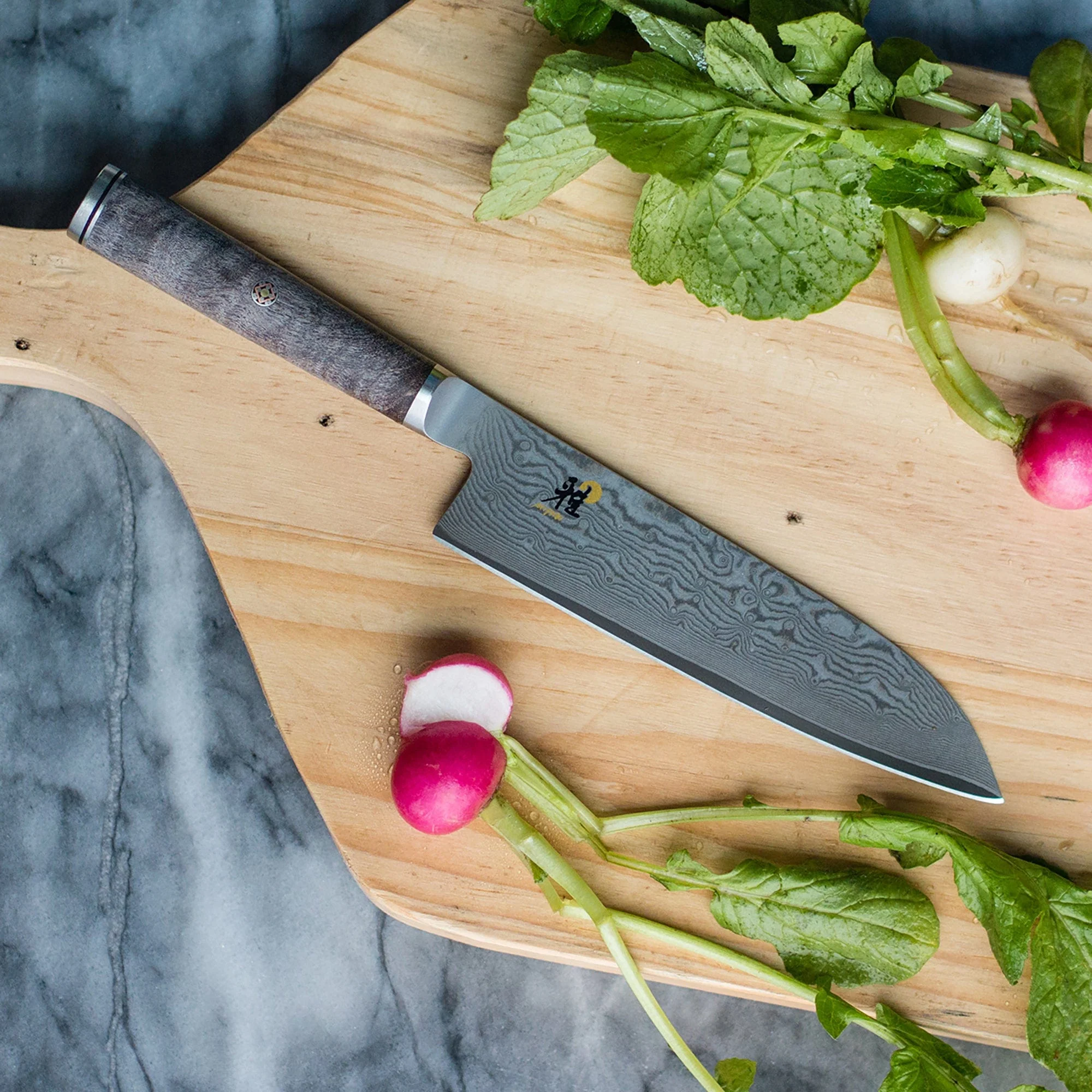 Miyabi Black 5000MCD67 5.5-inch Santoku Knife - Image 4