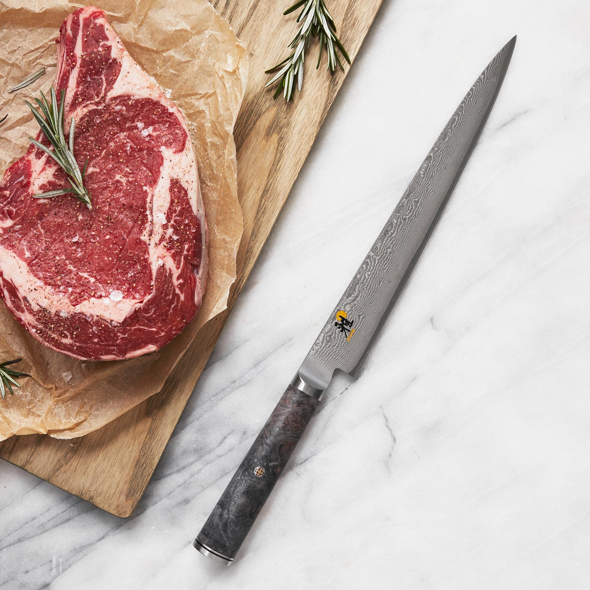 Miyabi Black 5000MCD67 9.5-inch Slicing Knife - Image 2
