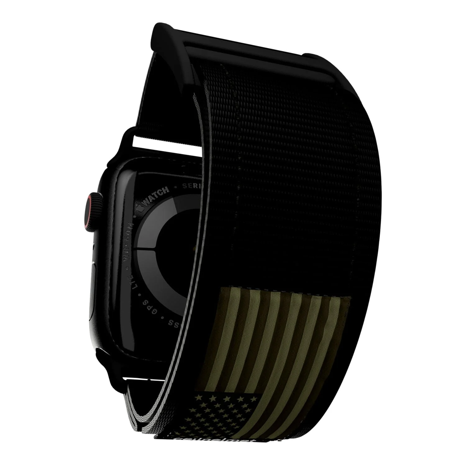 Mossy Oak by cellhelmet Premium Nylon Band for Apple Watch 38/40/41/42 mm, Black - Image 4