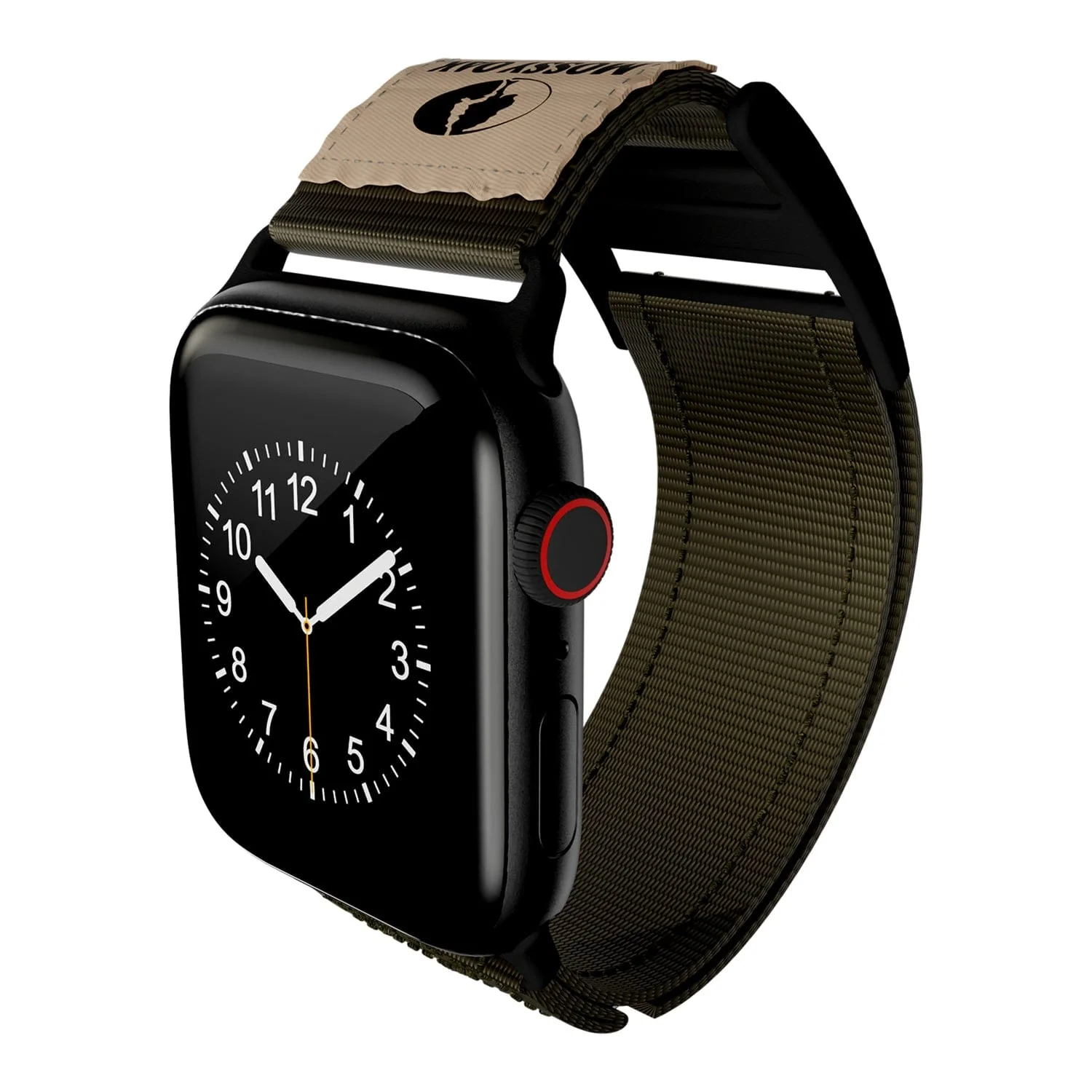 Mossy Oak by cellhelmet Premium Nylon Band for Apple Watch 38/40/41/42 mm, Olive Drab Green - Image 3