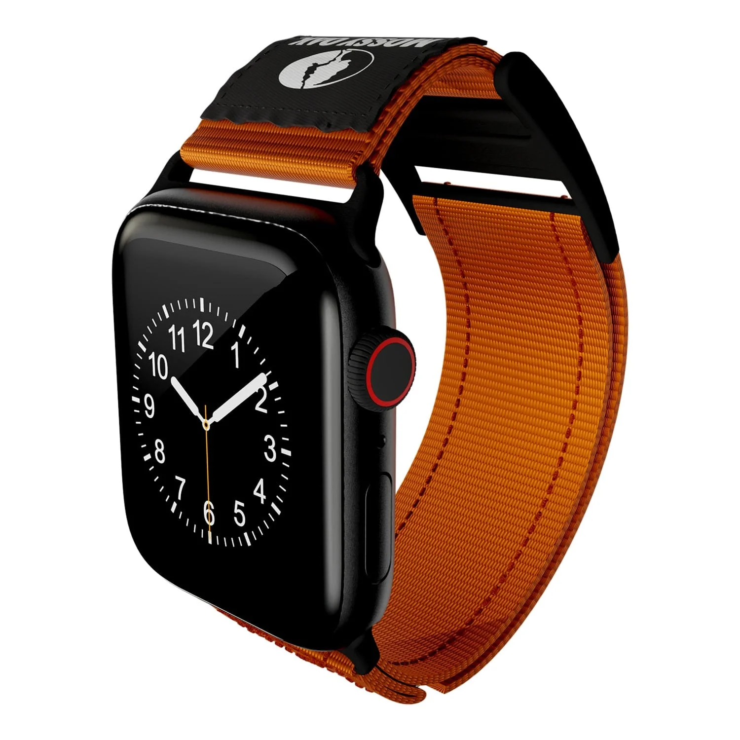 Mossy Oak by cellhelmet Premium Nylon Band for Apple Watch 38/40/41/42 mm, Orange - Image 3