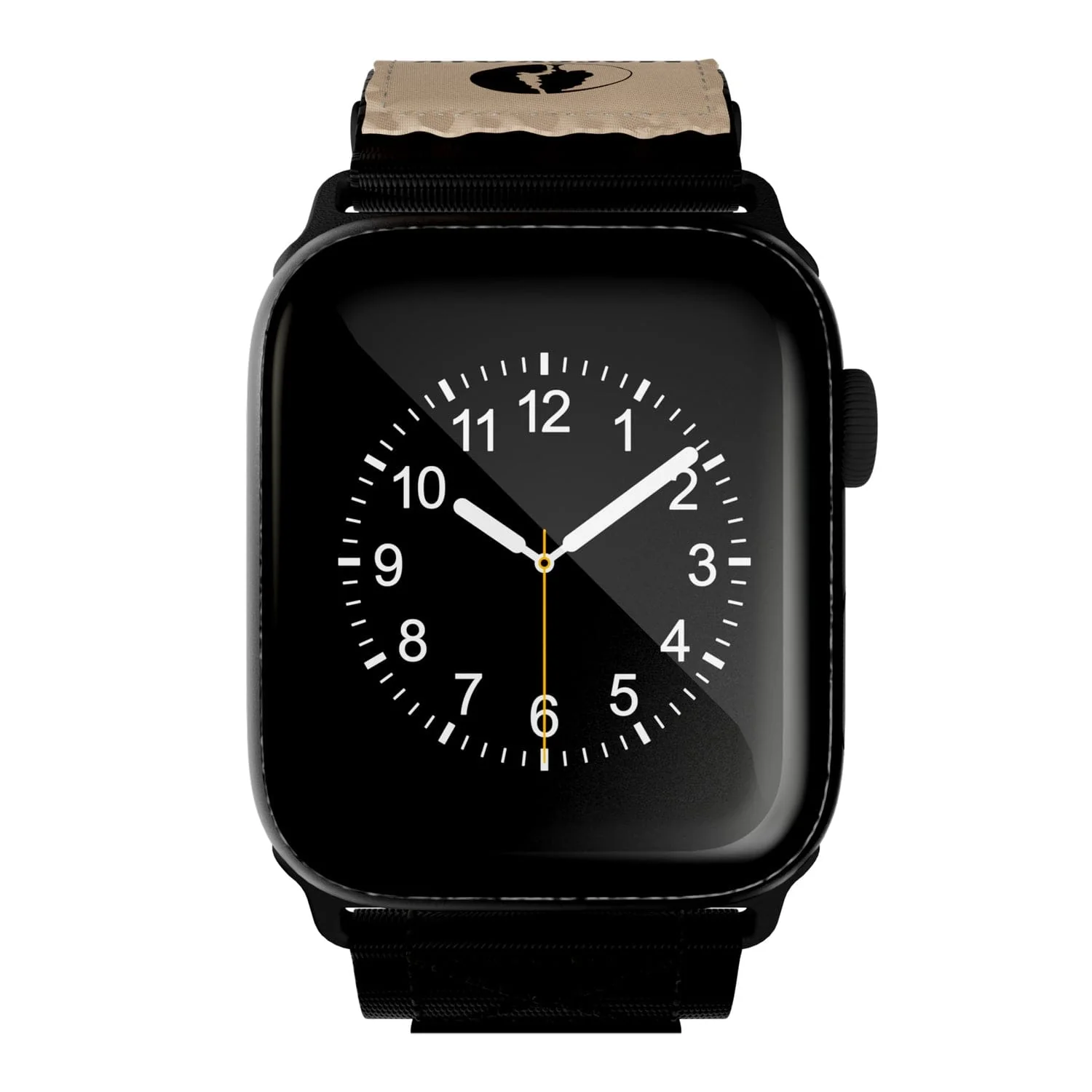 Mossy Oak by cellhelmet Premium Nylon Band for Apple Watch 44/45/46/49 mm, Large, Black - Image 3