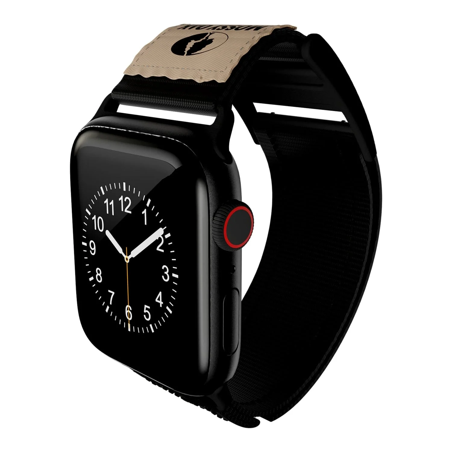 Mossy Oak by cellhelmet Premium Nylon Band for Apple Watch 44/45/46/49 mm, Large, Black - Image 4