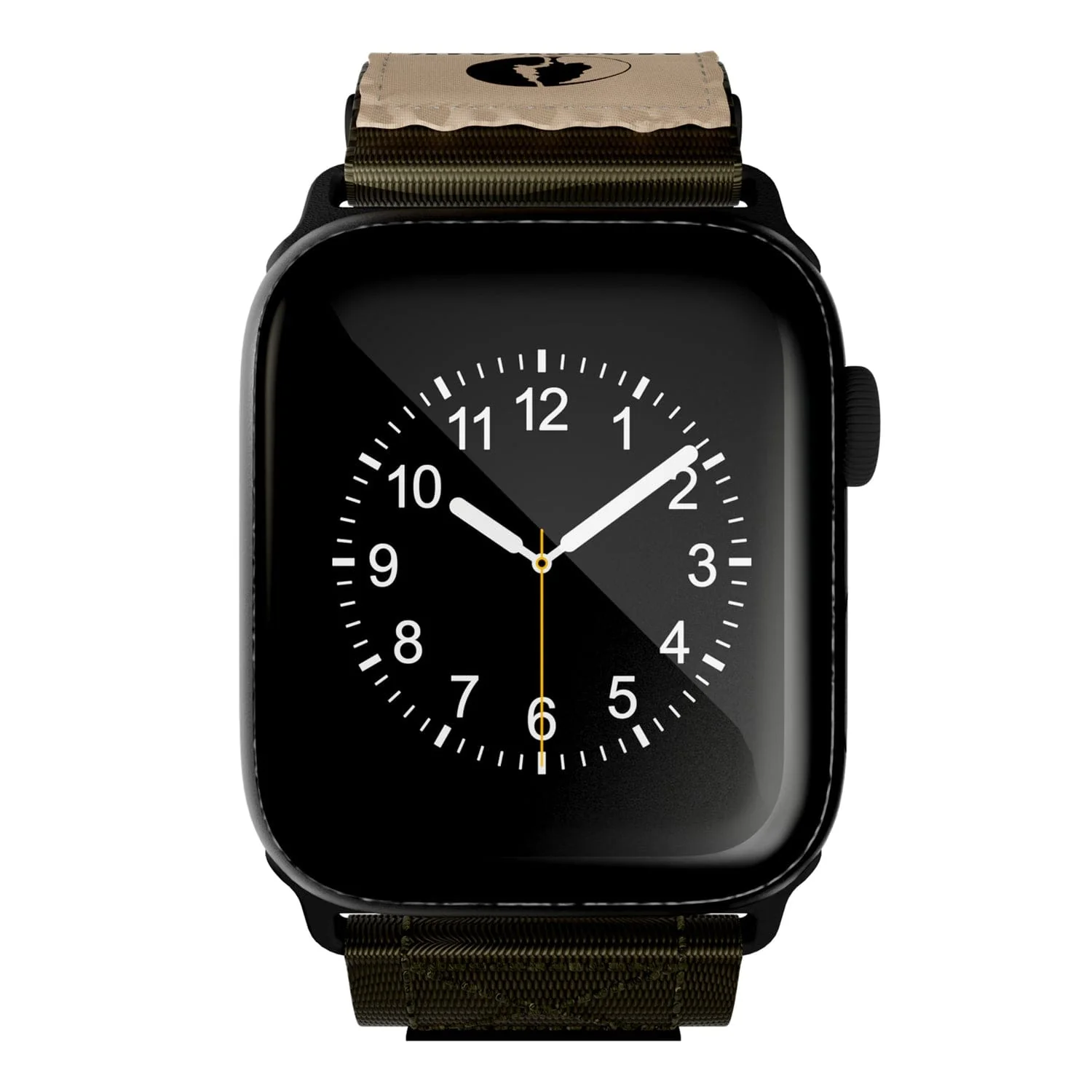 Mossy Oak by cellhelmet Premium Nylon Band for Apple Watch 44/45/46/49 mm, Large, Olive Drab Green - Image 3