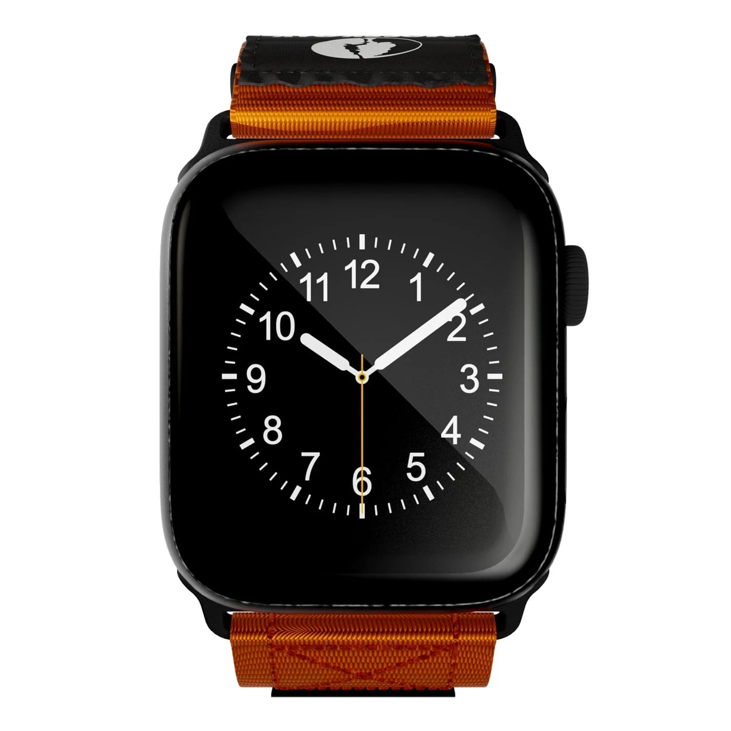 Mossy Oak by cellhelmet Premium Nylon Band for Apple Watch 44/45/46/49 mm, Large, Orange - Image 3