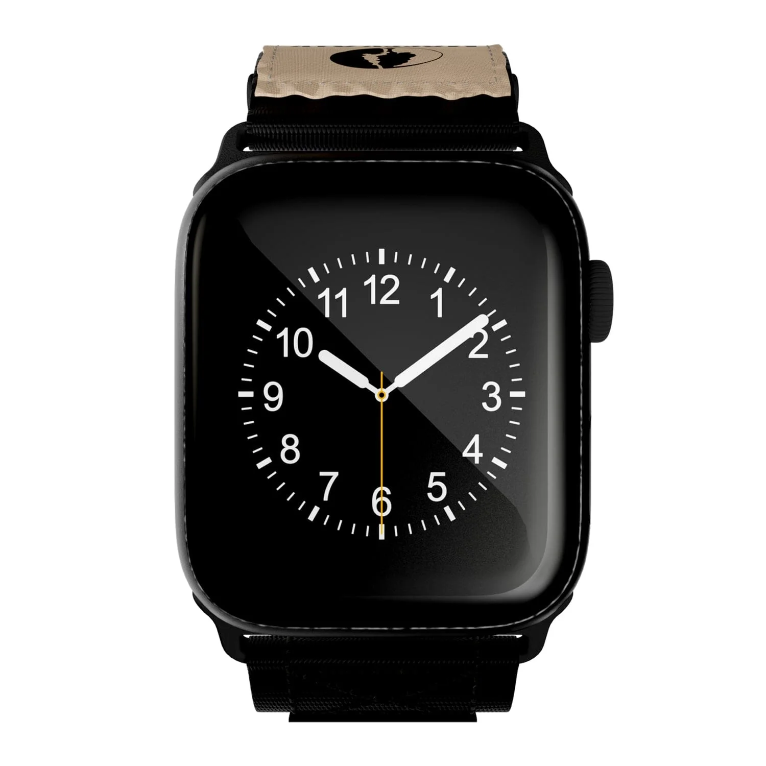Mossy Oak by cellhelmet Premium Nylon Band for Apple Watch 44/45/46/49 mm, Regular, Black - Image 2