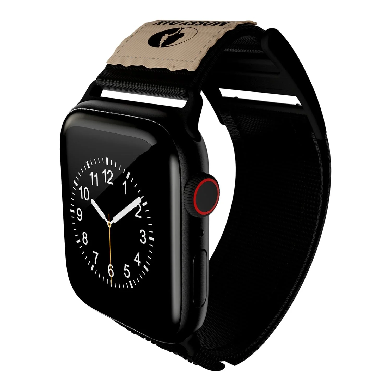 Mossy Oak by cellhelmet Premium Nylon Band for Apple Watch 44/45/46/49 mm, Regular, Black - Image 3