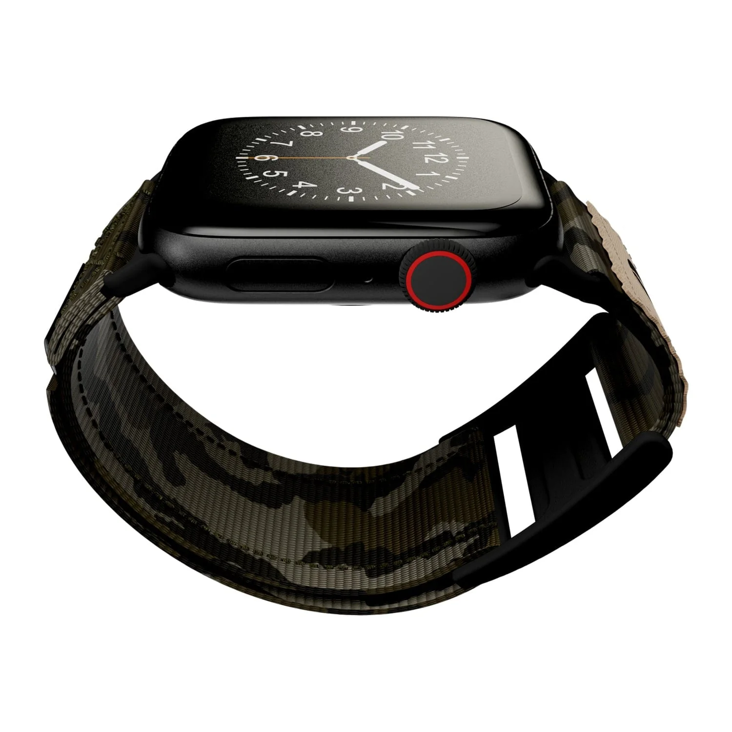 Mossy Oak by cellhelmet Premium Nylon Band for Apple Watch 44/45/46/49 mm, Regular, Bottomland/Camouflage - Image 2