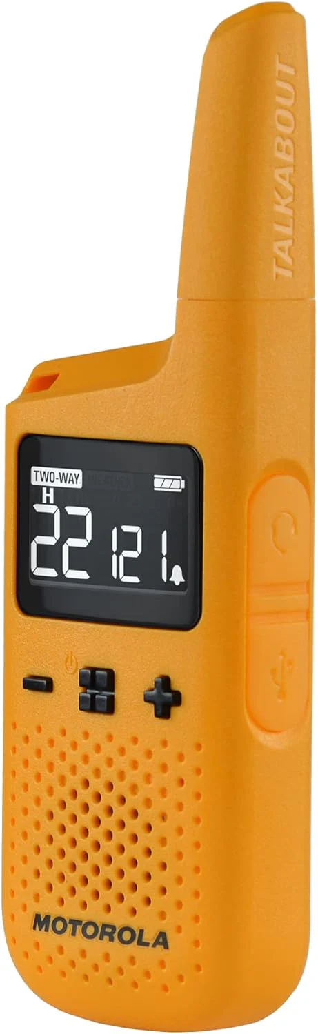 Motorola Solutions Talkabout Rechargeable 25-Mile Two-Way Radio, Yellow - Image 5
