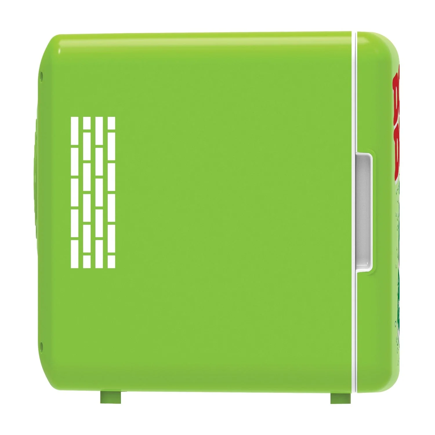 Mountain Dew 6-Can Portable Mini Fridge, MIS151MD, Red and Green - Image 2