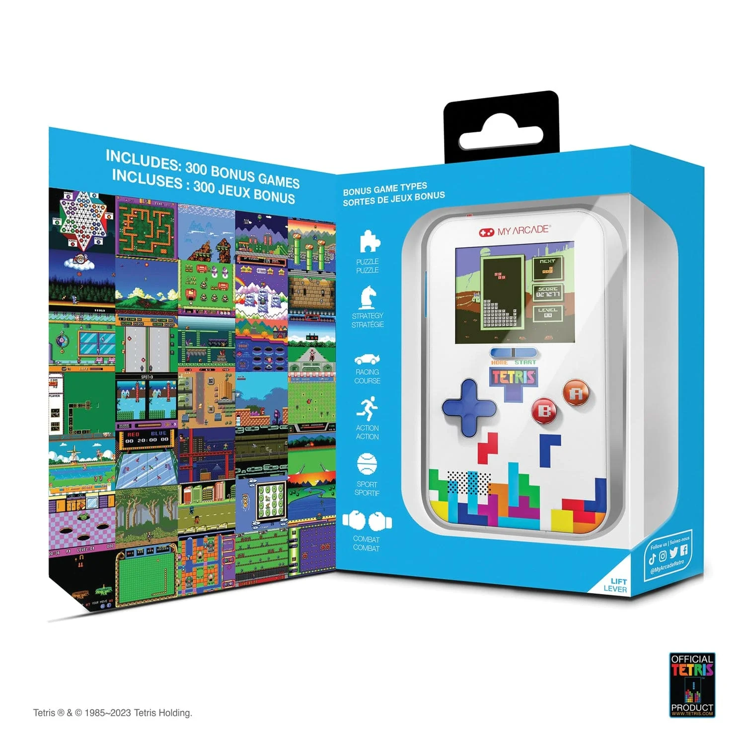 My Arcade Go Gamer Portable Game System, Tetris - Image 3