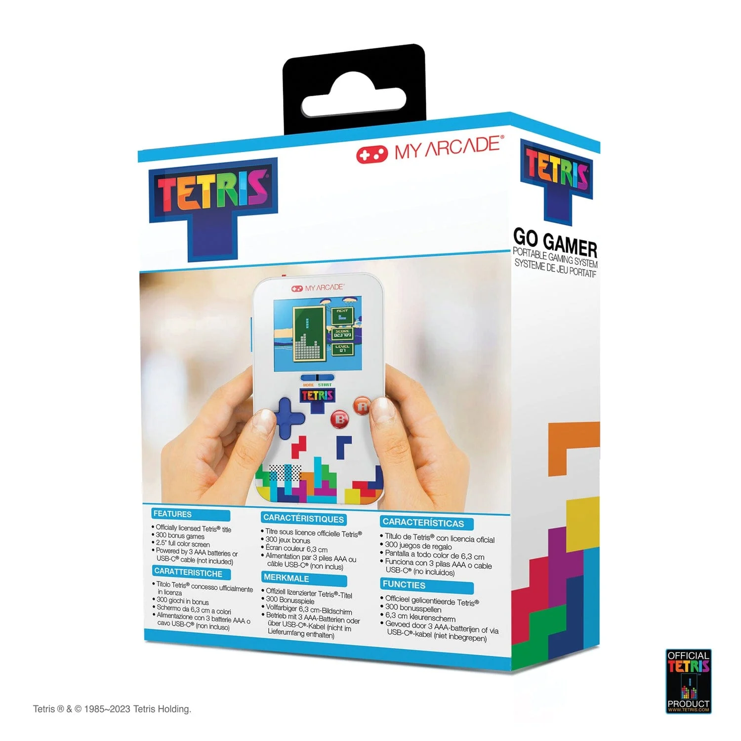 My Arcade Go Gamer Portable Game System, Tetris - Image 4