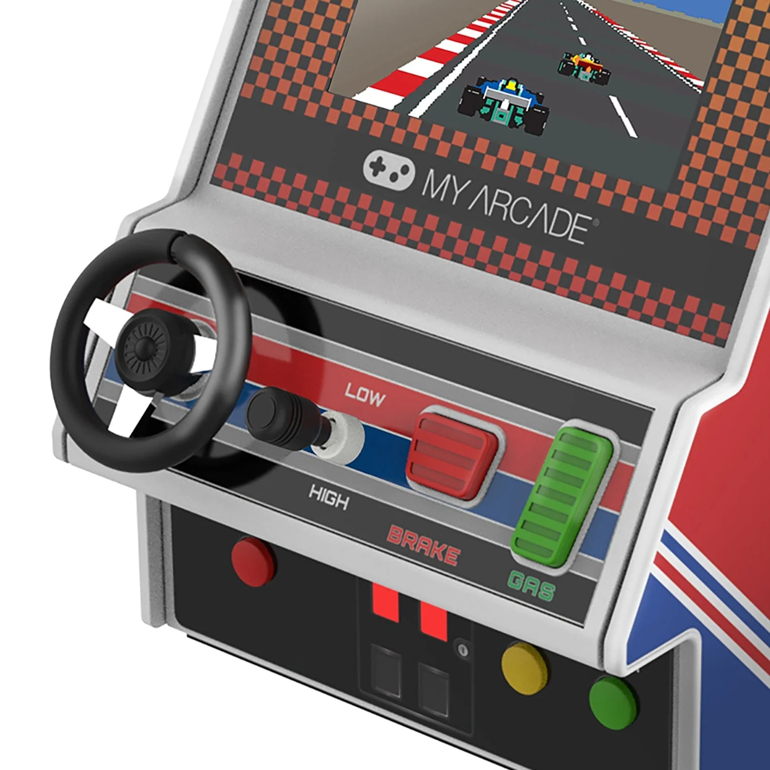 My Arcade Pole Position Racing Micro Player Portable Retro Arcade - Image 2