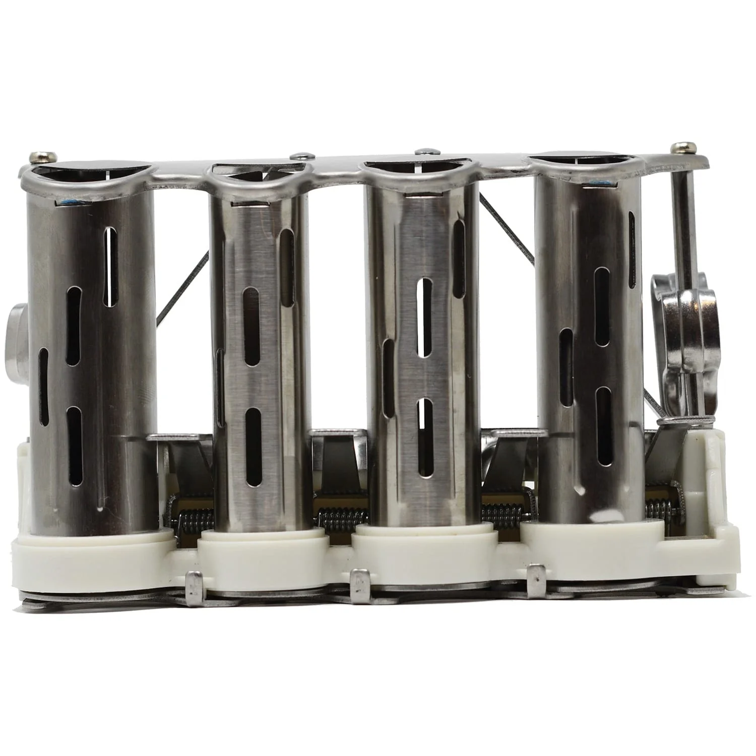 Nadex Coins 4-Barrel Steel Coin Dispenser Money Changer with Belt Clips