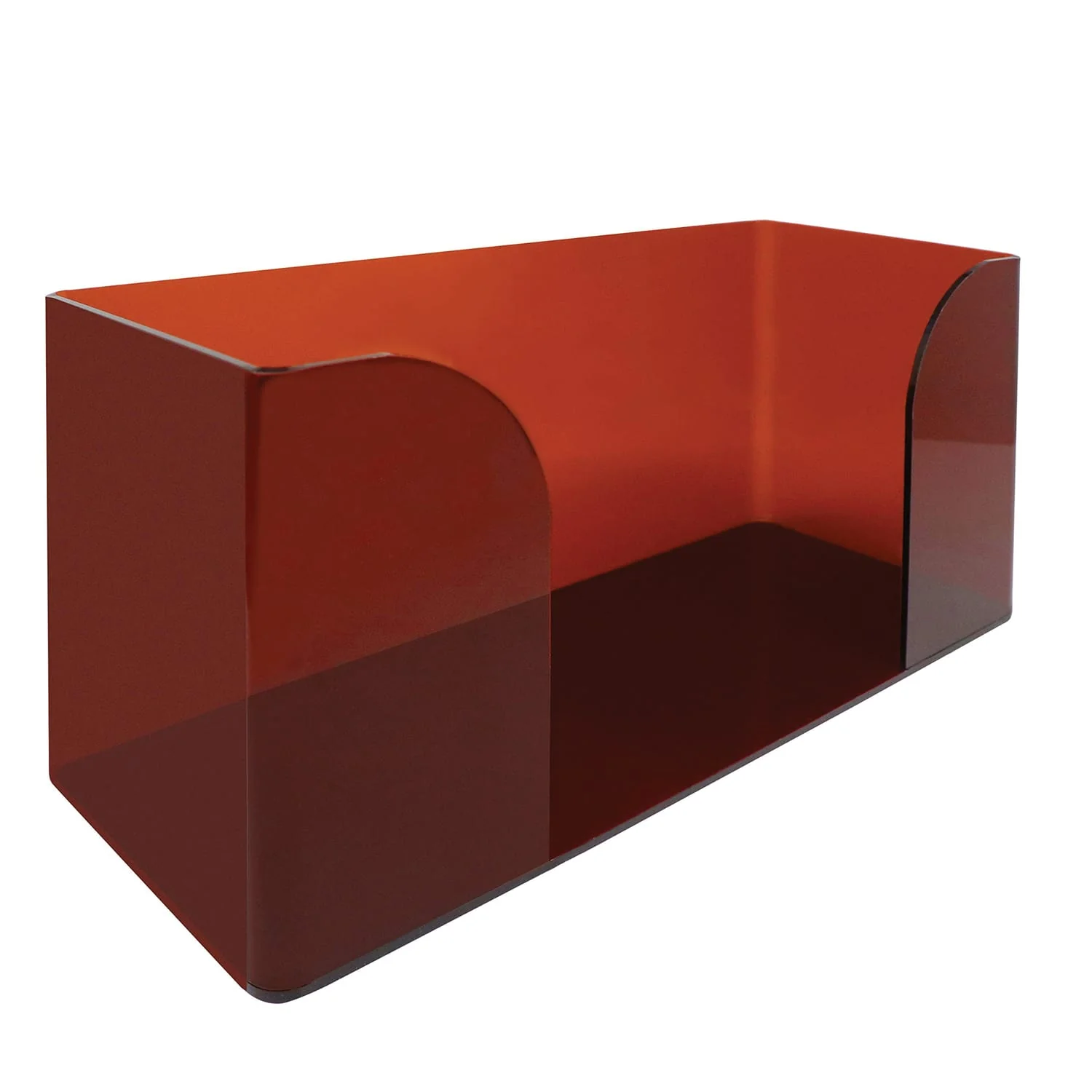 Nadex Coins Acrylic Check Tray, Brown - Image 2